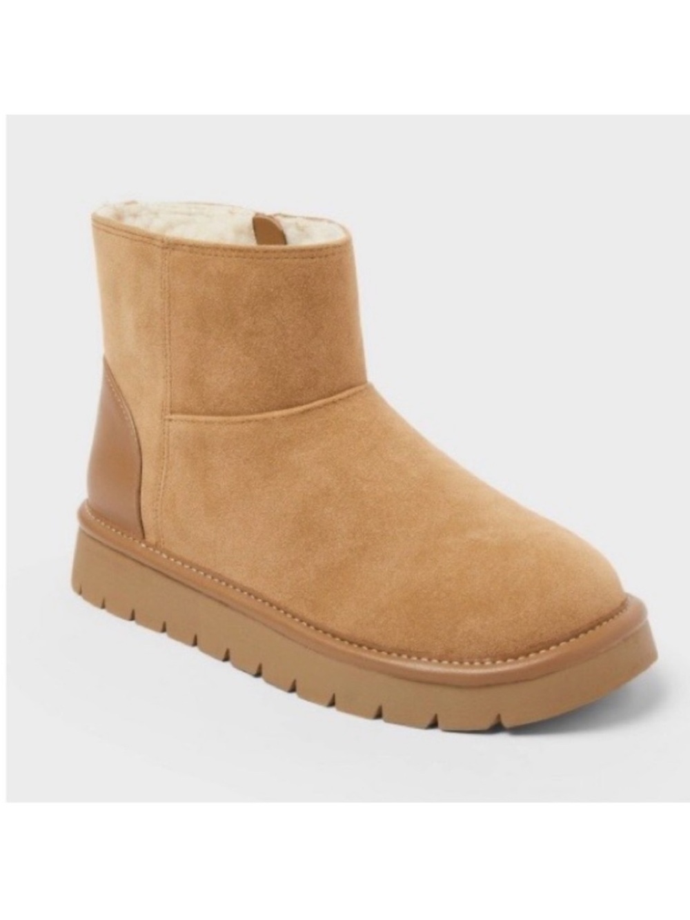 Girls' Honor Faux Suede Style Boots - Cat & Jack™ Tan
